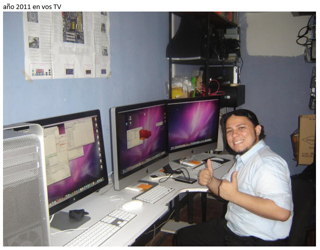 Trabajando en VOSTV